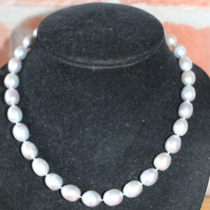 Silver Rice Cultured Fresh Water Pearl