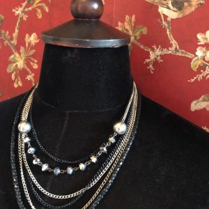 Multi String Necklace