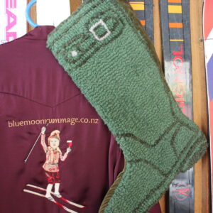 Gum Boot/Welly Santa Sock
