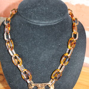Amber Colour Necklace