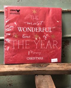 Red Christmas Serviettes