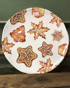 Christmas Cookie Side Plate