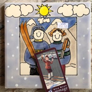 Skier Tile