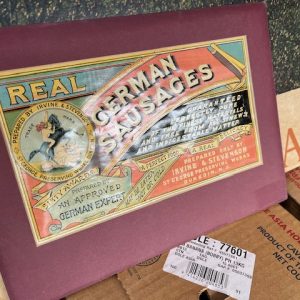 German Sausage Advertisement